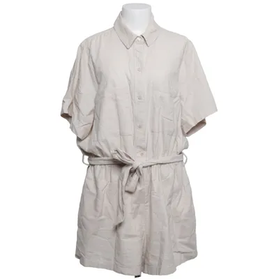 Buksedragt (Beige) fra Abercrombie & Fitch Bomuld, Linned