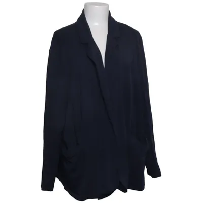 Blazer (Blue) from Ulla Popken Cotton, Elastane
