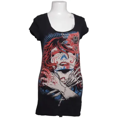 T-shirt (Black, Multicolored) from Iron Fist Cotton