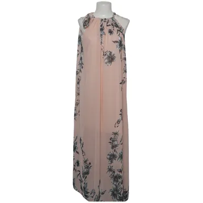 Jurk met col (Beige, Zwart) van Wangezu
