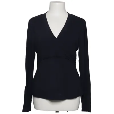 Wrap blouse (Black) from Toni Gard Elastane, Viscose