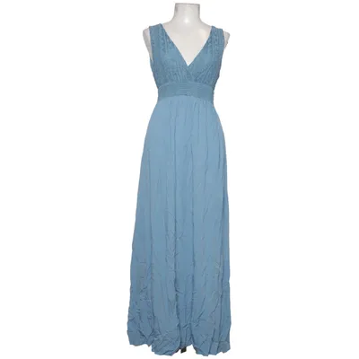 Maxi dress (Blue) from Zauberstern Cotton, Viscose
