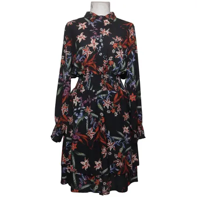 Kjole (Sort, Flerfarvet) fra Mira & Co Polyester