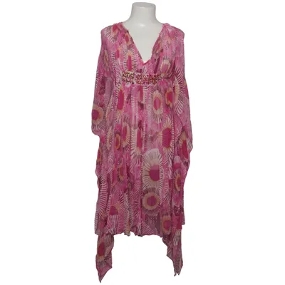 Strandklänning (Rosa, Orange, Vit) från Antik Batik Bomull, Silke