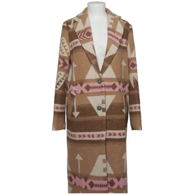 Frakke (Brun, Hvid, Pink) fra Since're Paris Polyester