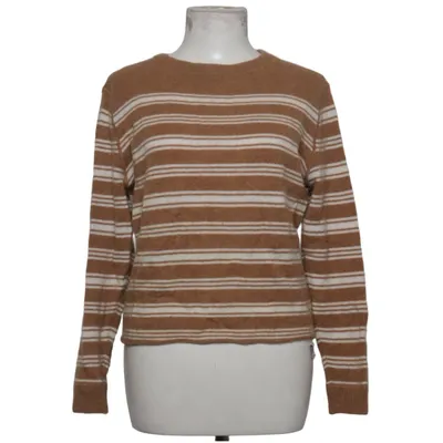 Sweater (Brown, White) from Reformation Cashmere