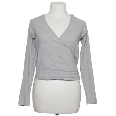 Wrap top (Gray) from GANT Home Cotton, Elastane