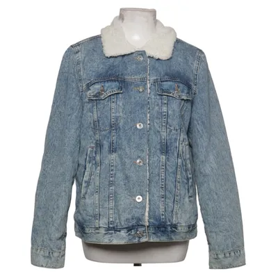Lined denim jacket (Blue) from FB Sister Denim Cotton, Polyester