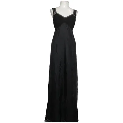 Robe de soirée (Noir) de Penélope & Mónica Cruz for Mango Soie, Viscose, Polyamide