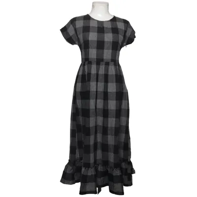 Kjole (Sort, Grå) fra Disturbia Bomuld, Linned