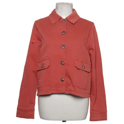 Jacke (Rot) von La Fée Maraboutée Baumwolle, Elasthan