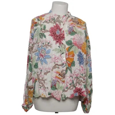 Bluse (Beige, Flerfarvet) fra GP & J Baker x H&M Lyocell, Viscose