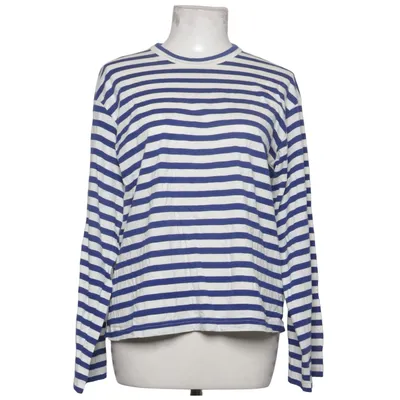 Långärmad t-shirt (Blå, Vit) från Arket Bomull