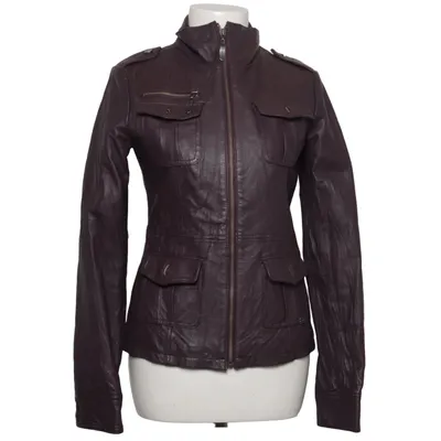 Leather jacket (Purple) from One Green Elephant Leather, Polyester