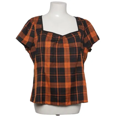 Top (Orange, Schwarz) von Collectif London Baumwolle, Polyester
