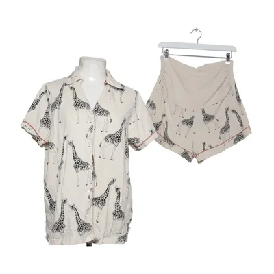 Pajamas (White, Black) from Chelsea Peers Organic cotton