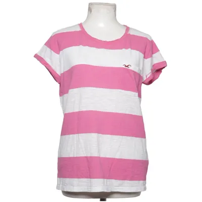 T-shirt (Rosa, Vit) från Hollister Bomull, Polyester