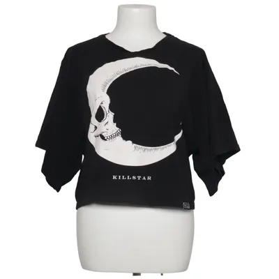 T-shirt (Noir, Blanc) de Killstar Coton