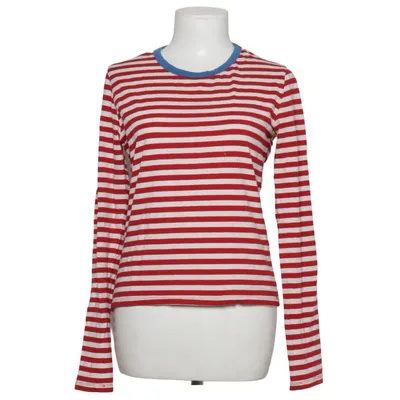 Långärmad t-shirt (Röd, Vit, Blå) från Stradivarius