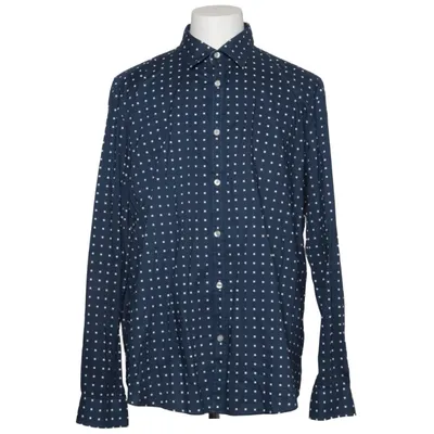 Shirt (Blauw, Wit) van Camargue Katoen