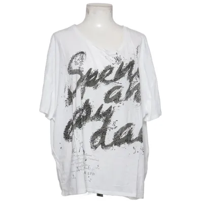 T-shirt (Vit, Svart) från Soccx Bomull, Modal