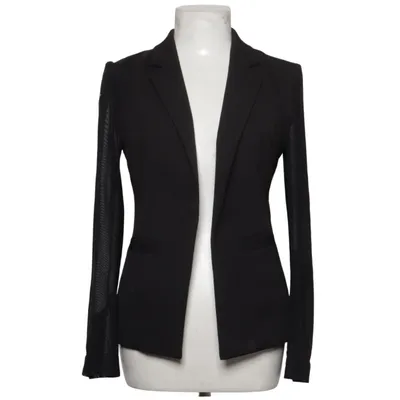 Blazer (Black) from Machima Elastane, Polyester