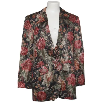 Blazer (Black, Multicolored) from Verse Acetate, Polyester, Viscose