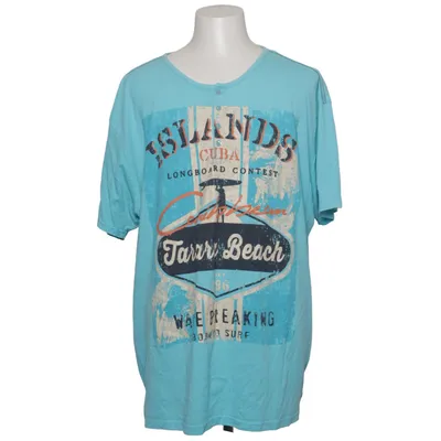 T-shirt (Blå) från Kitaro Bomull, Polyester