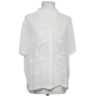 Short sleeve shirt (White) from Maria Bellesi Polyester
