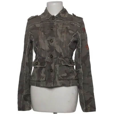 Jacket (Green, Gray) from D. Brand Cotton