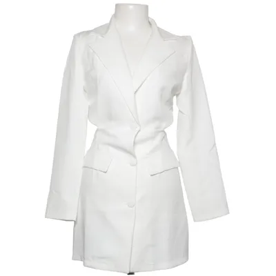 Klänning (Vit) från Soggo Elastan, Polyester