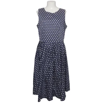 Jurk (Blauw, Wit) van Dolly and Dotty Katoen, Elastaan
