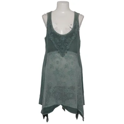 Maxi dress (Green) Elastane, Polyamide, Viscose