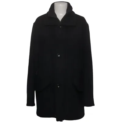 Coat (Black) from Pierre Cardin Acetate, Polyester, Viscose, Wool