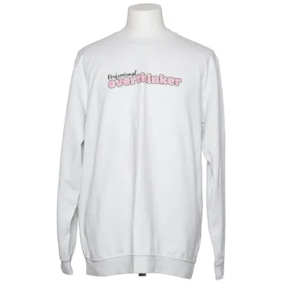 Sweatshirt (White, Pink) from Kariban Cotton, Polyester