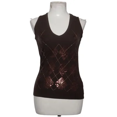 Top (Brun) fra Vestino Elastan, Viscose