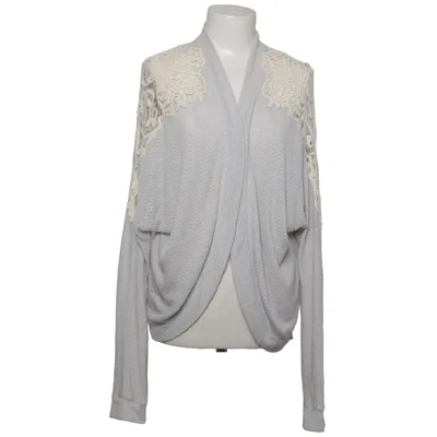 Cardigan (Grijs) van Abercrombie & Fitch Elastaan, Polyester, Viscose