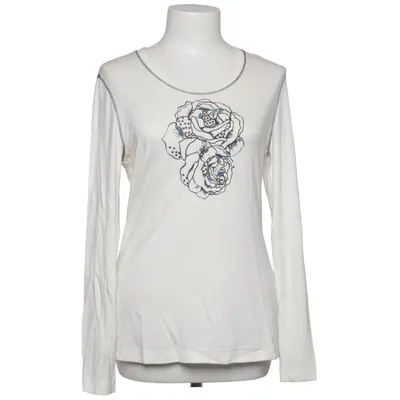 Long sleeve T-shirt (White) from Lisa Campione Elastane, Viscose