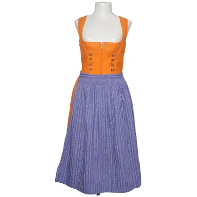Dirndl (Orange, Lilla) fra Sonnblick Bomuld