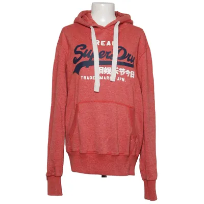 Huvtröja (Röd) från Superdry Vintage Bomull, Polyester