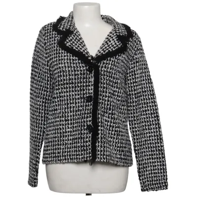 Blazer (Noir, Blanc) de JH Collection Acrylique, Polyester