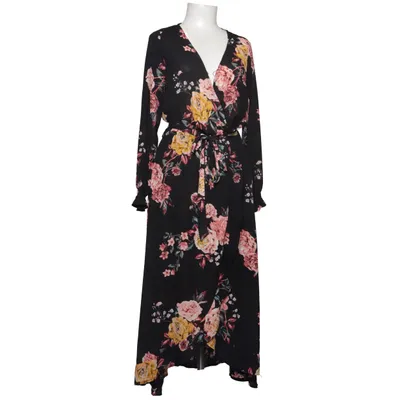 Wickelkleid (Schwarz, Mehrfarbig) von Jean