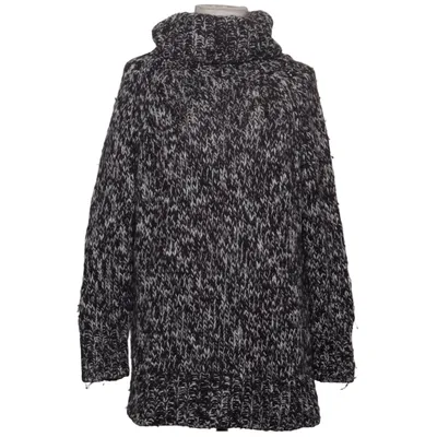 Turtleneck (Black, White) from Esisto Acrylic, Wool