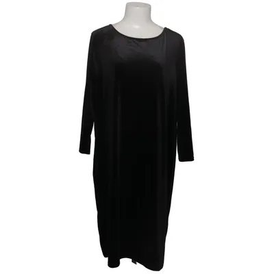 Jurk (Zwart) van Iwie Elastaan, Polyester