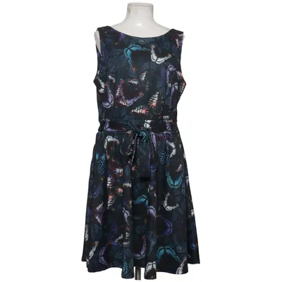 Dress (Black, Multicolored) from Lady Vintage Elastane, Polyester