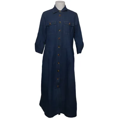 Robe en jean (Bleu) de HighMoor Coton, Élasthane, Polyester