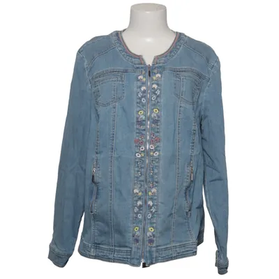 Denim jacket (Blue) from Canda Premium Cotton, Elastane, Polyester