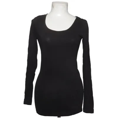 Långärmad t-shirt (Aximy Ls Soft Long U-Neck) från Vero Moda Bomull, Elastan