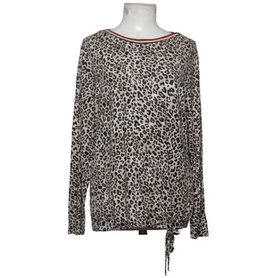 Langarmshirt (Beige, Schwarz) von Frank Walder Elasthan, Viskose