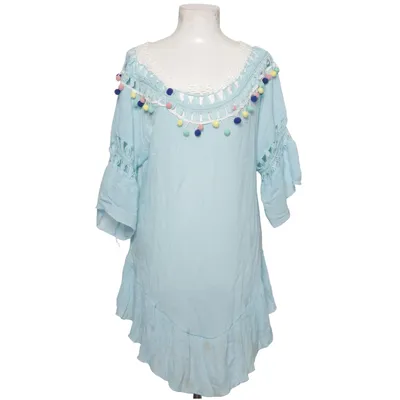 Beach dress (Blue, Multicolored) from Airisa Acrylic, Polyester, Viscose